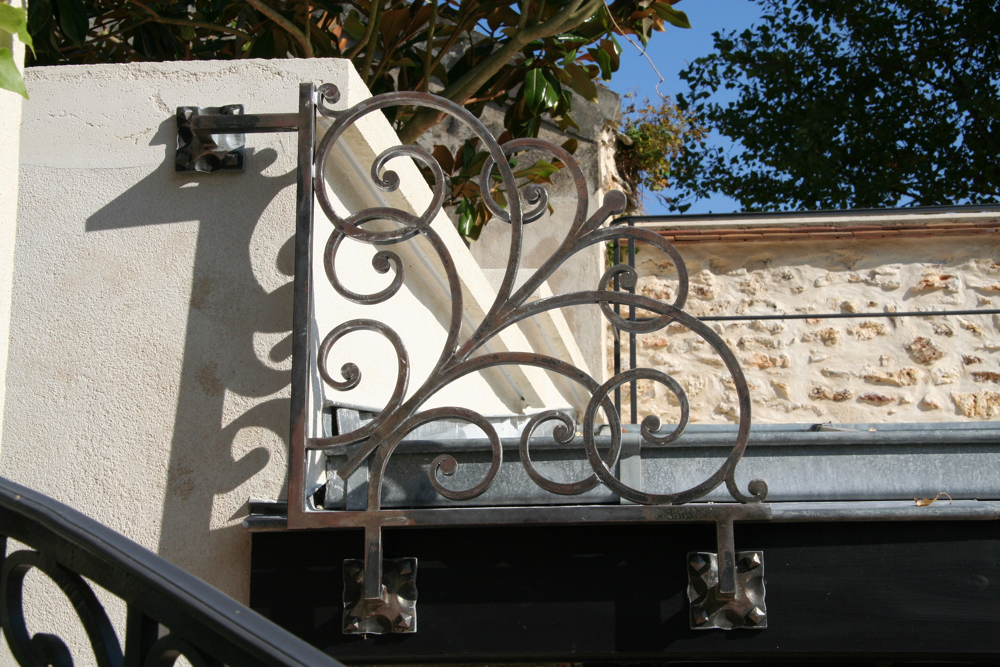 Grille ferronnerie ornement Grille ferronnerie