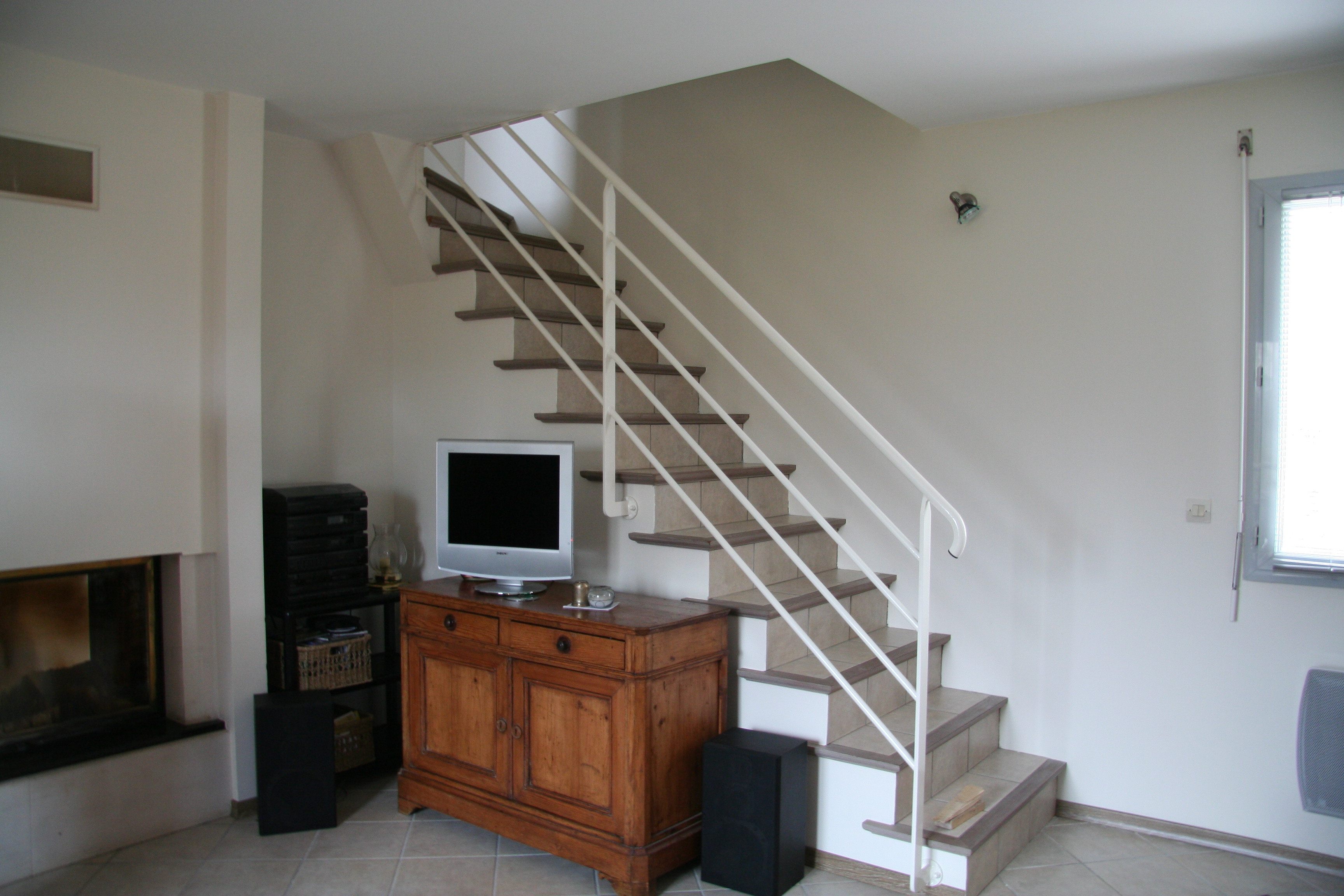 Escalier garde corps metal Escalier garde corps metal